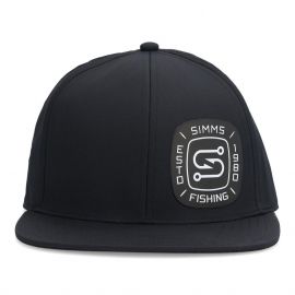 Simms Flatbill Cap, black