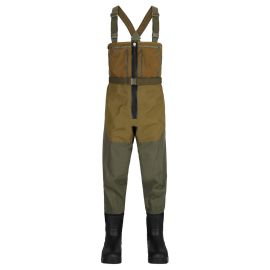 Simms Freestone Z Bootfoot Waders Wathose, loden