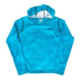 Simms Kinder Solar Tech Hoody, daze camo pool