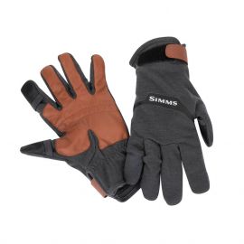 Simms Lightweight Wool Tech Glove, carbon