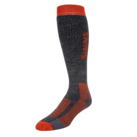 Simms Merino Midweight OTC Socks, carbon
