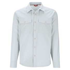 Simms No-See-Um Bugstopper Shirt Hemd, bimini blue heather