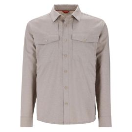 Simms No-See-Um Bugstopper Shirt Hemd, dolomite heather