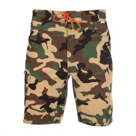 Simms Seamount Board Shorts, woodland camo