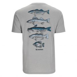 Simms Species T-Shirt, cinder heather