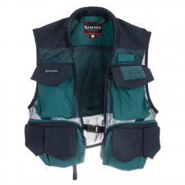 Simms Tributary Fly Vest, deep sea green