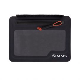 Simms Zip-In Waterproof Wader Pouch, carbon