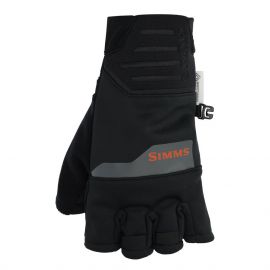 Simms Windstopper Half-Finger Glove, black