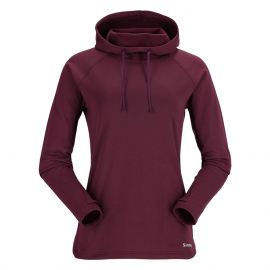 Simms Damen Heavyweight Baselayer Hoody, mulberry