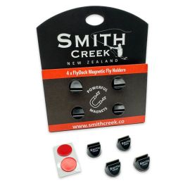 Smith Creek FlyDock selbstklebende magnetische Fliegenhalter 4er-Packung in Verkaufsverpackung