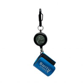 Smith Creek Rod Clip+ Blue with zinger, Fly Fishing