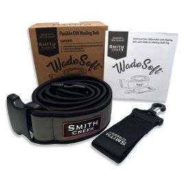 Smith Creek Wade-Soft EVA Wading Belt, grey