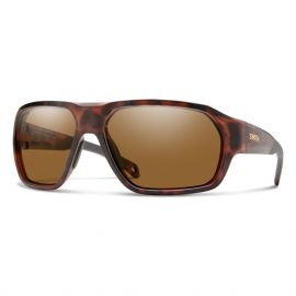 Lunettes De Soleil Smith Guides Choice XL - Or/tortue Mat - Verre Marron Polarisé - Neuf Avec étiquettes