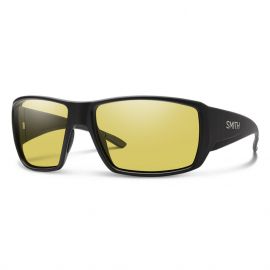 Smith Optics Guide's Choice S Glass Matte Black Polarisationsbrille, low light yellow