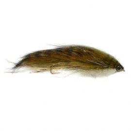 Fulling Mill Snake-Bait Olive, barbless 