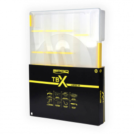 Spro TBX Box Tacklebox #L, clear, Spin Fishing