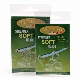 Stonfo Soft Streamer Heads, clear