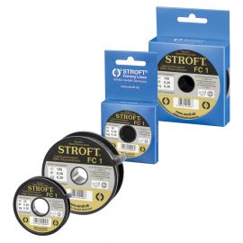 Stroft FC1 Fluorocarbon Angelschnur Kristall transparent