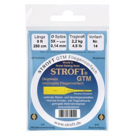 Stroft GTM Tapered Nylon Leader, 9 ft. (2,80 m)