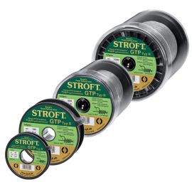 Stroft GTP Typ R geflochtene Angelschnur, hellgrau