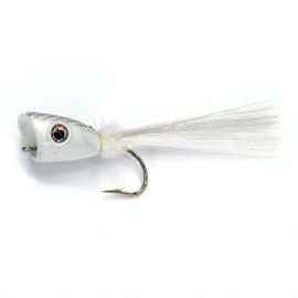 Seducer Double Barrel Baitfish Popper, weiss