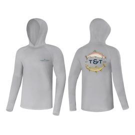 Thomas & Thomas Tech Hoody, steel gray