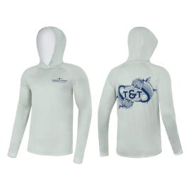 Thomas & Thomas Tech Hoody, sea mist