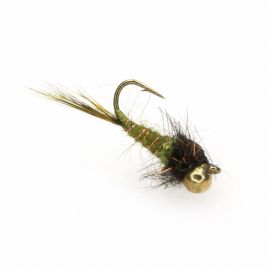 Tungsten Trout Trap, oliva, Ninfe, Pesca a mosca
