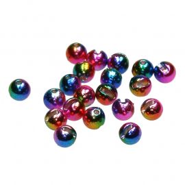 Palline in tungsteno slotted, arcobaleno