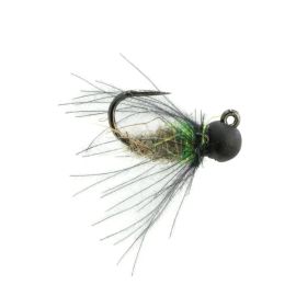 Umpqua CDC Cased Caddis Jig Dorsey Köcherfliegen Tungsten Nymphe für Forelle und Äsche