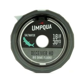 Umpqua Deceiver HD Big Game Fluorocarbon Tippet Vorfachmaterial, 25yds 