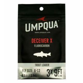 Umpqua Deceiver X Fluorocarbon Leader Vorfach, 9ft.