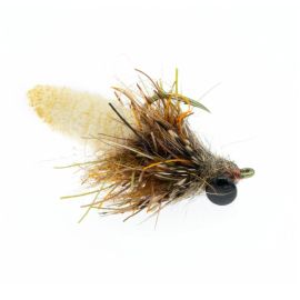 Umpqua Detroit Mop City Cream Medium Mop Fly mit Bleiaugen