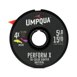 Umpqua Perform X Sighter Tippet Vorfachmaterial, Three Tone, 15yds.