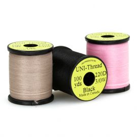 UNI Thread 3/0 - Fly Tying Thread, waxed