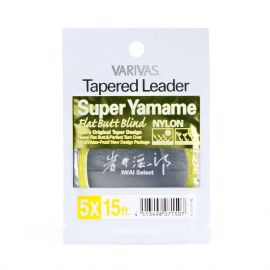Varivas Super Yamame Flat Butt Blind Leader, 15 ft.