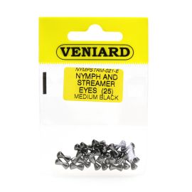 Veniard Nymphen und Streamer Augen, schwarz