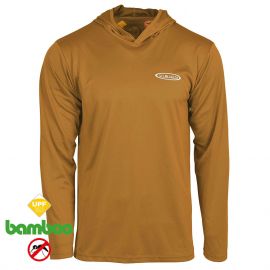 Vision Bamboo Bug & UV Hoodie, rust