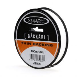 Vision Dacron Thin Backing, white - 20 lbs.