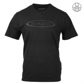 Vision Logo T-Shirt, schwarz