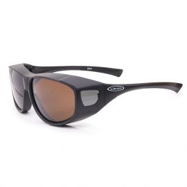 Vision Polarflite 4X4 Fit-Over Sunglasses, brown