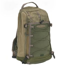 Vision Sling Pack in Nutria mit 7 Liter Volumen, elastischem Kordelzug und robusten Reißverschlüssen.