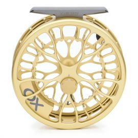 Vision XO Click Fliegenrolle, gelb-gold, light weight, Fliegenfischen