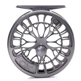 Vision XO Click Fliegenrolle, titangrau, Fliegenfischen, light weight