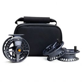 Mulinelli Lamson Remix S-Series Fly Reel 3-pack, day break con 2 bobine di ricambio