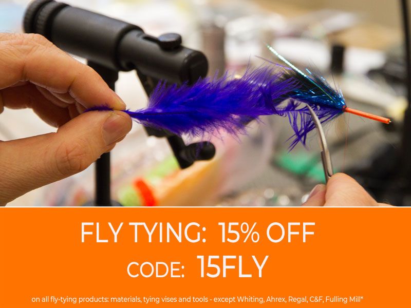 15% Off All Fly Tying Gear!