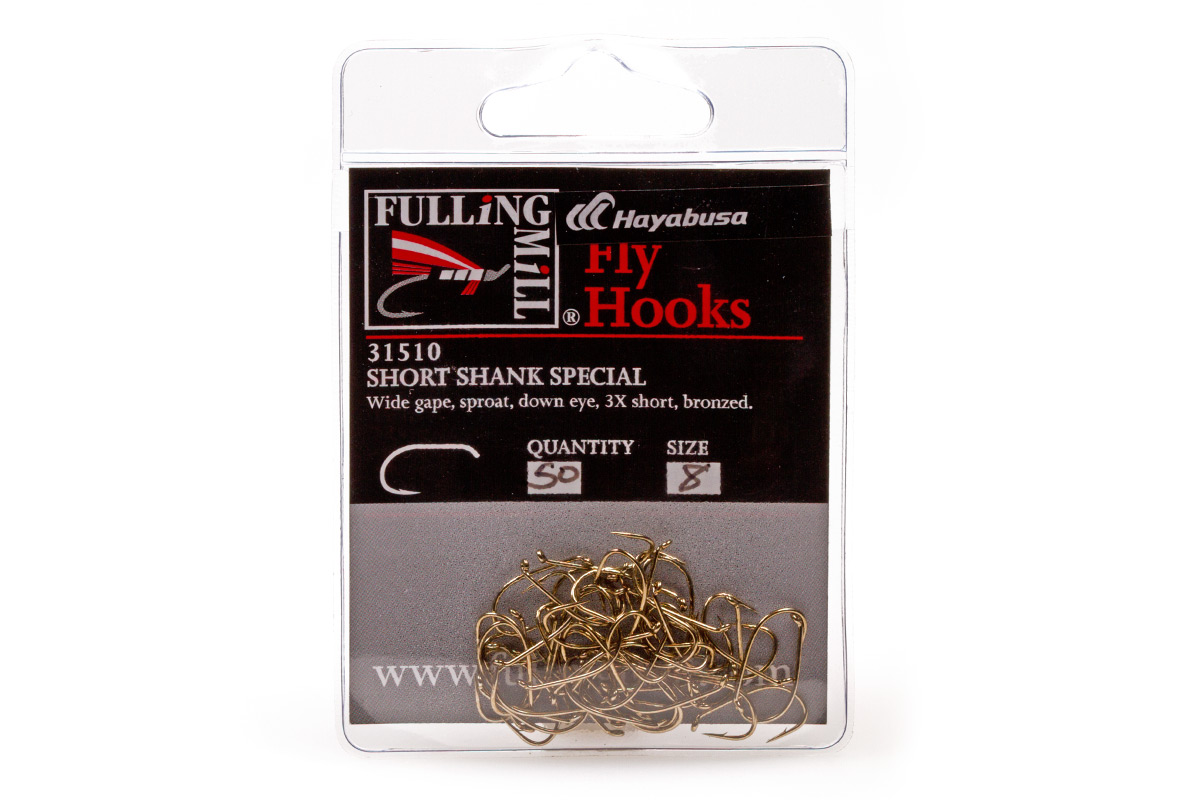 Fulling Mill Haken, short shank special hook