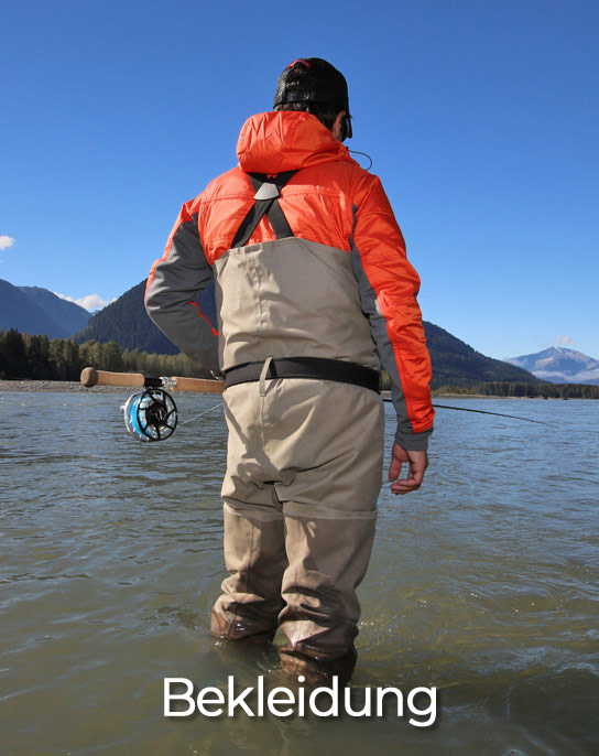 Bekleidung zum Fliegenfischen